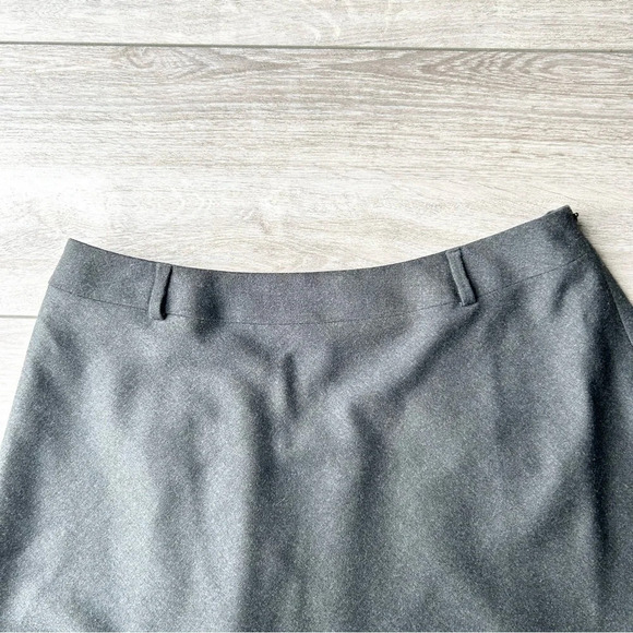 Talbots Stretch Wool Flared  Skater Midi Skirt - Picture 4 of 15